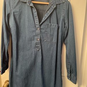 Dark Chambray Old Navy Shirtdress